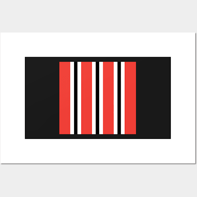 United Stripes Wall Art by Confusion101